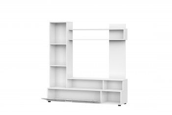 Мебель для гостиной "МГС 9" Белый / Цемент светлый в Нагорном - nagornoe.mebel54.com | фото